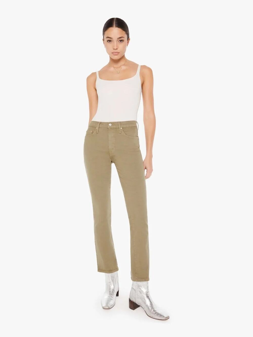 Mother The Insider Hover Jeans in the Devil May Care Wash size 23